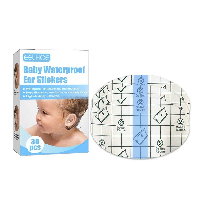 Baby Waterproof Ear Stickers Swimming Infant Disposable Nursing Ear Patch CA