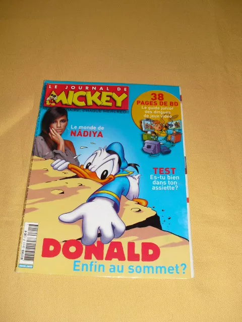 LE JOURNAL DE MICKEY N°2815 mai 2006 Nadiya