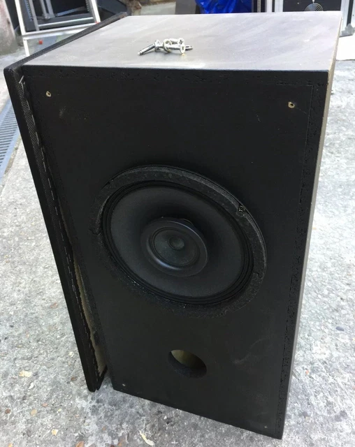 ENCEINTE D'ANGLE HI-FI 100W NOIRE (LA PAIRE