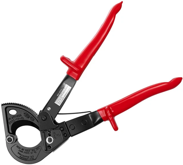 Sogyupk Ratchet Cable Wire Cutter,Ratcheting Cable Cutter Hand Tool,Heavy Duty A