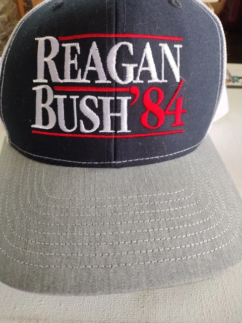 Reagan Bush '84 Mesh Back Adjustable Hat By Richardson