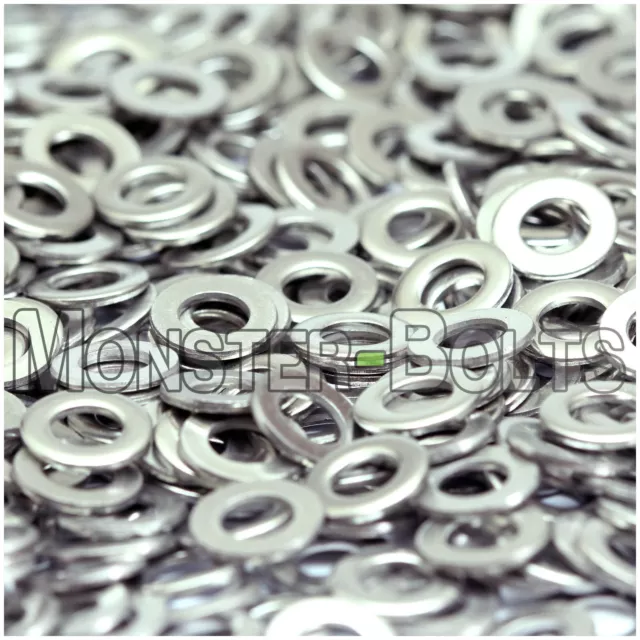 Stainless Steel Flat Washer DIN 125A  M2 M2.5 M3 M4 M5 M6 M8 M10 M12 M14 M16 M20 3