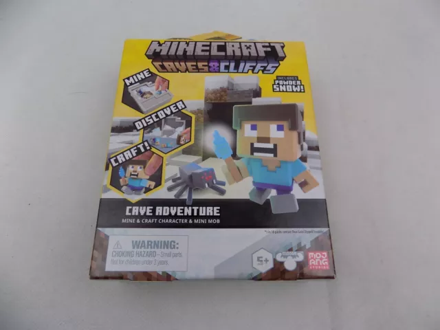 Treasure X, Minecraft, Caves & Cliffs Cave Adventure Pack, Discover &  Craft, Boys, Ages 5+ 