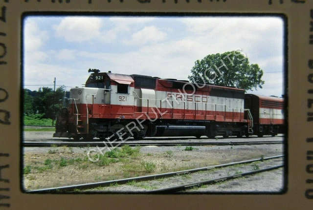 Original '72 Kodachrome Slide SLSF Frisco 921 SD45 Birmingham, AL         27B63