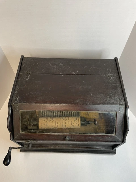 Concert Hand Crank Roller Organ with 1 roller cob