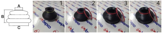 Massey Ferguson Tractor Replacement Tie Rod Boots