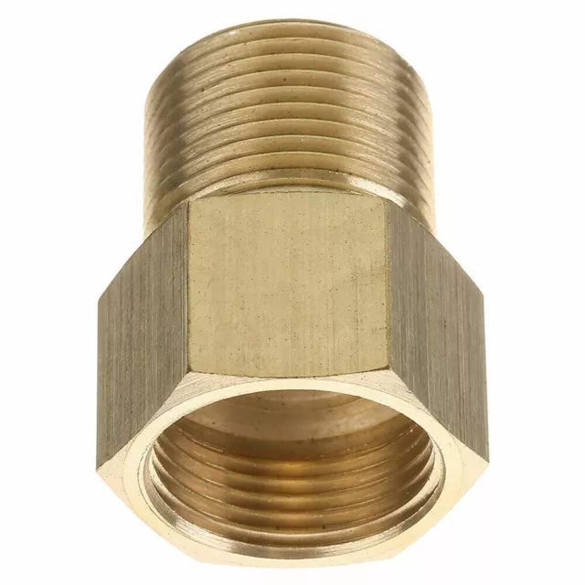 Pressure Washer Coupler Metric M22 15mm Male Threads  to M22 14mm Female Fitting 3
