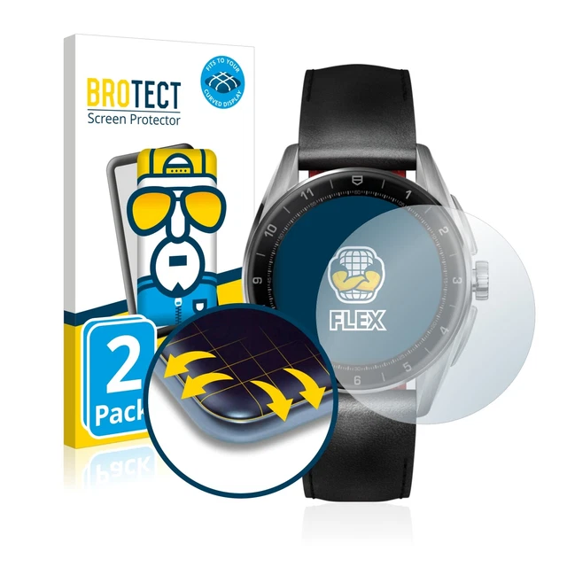 2X FULL COVER for TAG Heuer Connected 2020 Matte Screen Protector