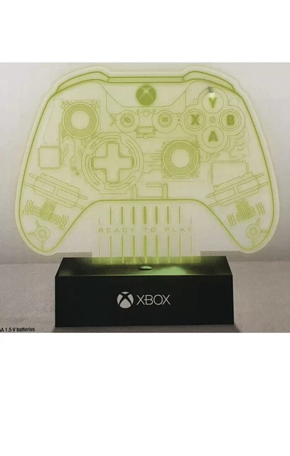 Brand New Official Xbox Acrylique DEL Game Controller lumière