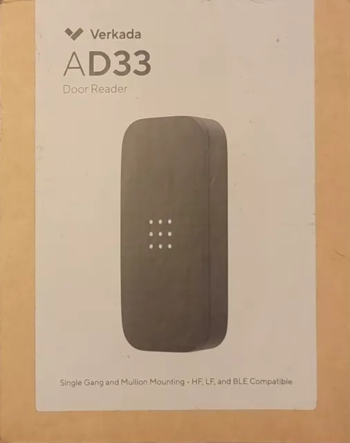 Verkada Ad33 Single Gang Door Reader