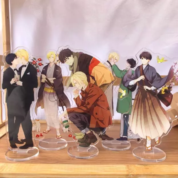 Anime BANANA FISH Ash Lynx Okumura Eiji Acrylic Stand Figure