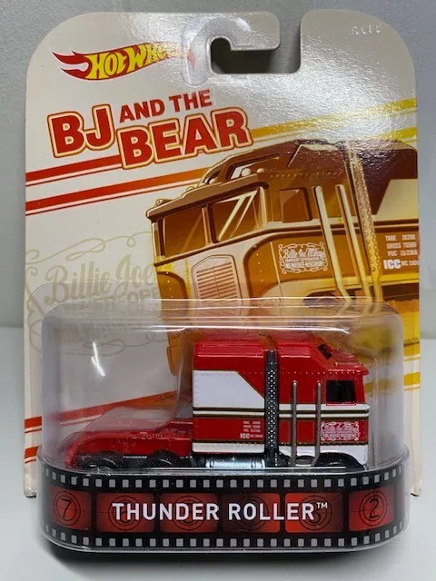 Hot Wheels Thunder Roller BJ and The Bear Retro Entertainment #BDT91 1:64