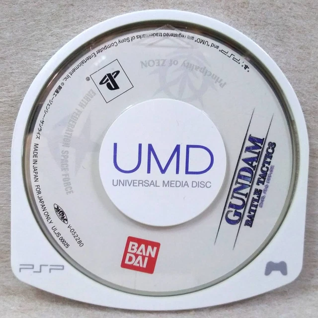 PSP Gundam Battle Tactics Tactics Playstation Portable Bandai UMD Japan a1
