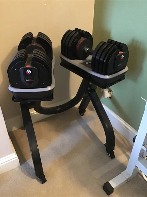 Bodymax adjustable dumbbells deals