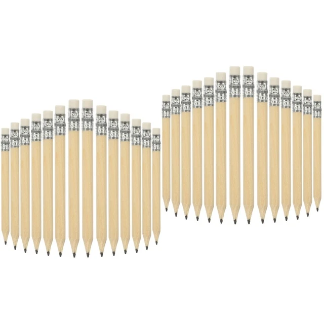 40 PCS MINI Crayon Court Crayons Effaçables La Gomme Balles De Golf EUR