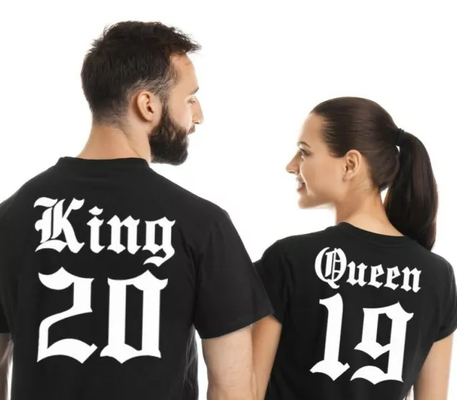 Arena Asociación Relacionado CAMISETAS REY Y Reina, Camisetas King Queen Parejas, Regalo, Novios San  Valentin EUR 16,50 - PicClick FR