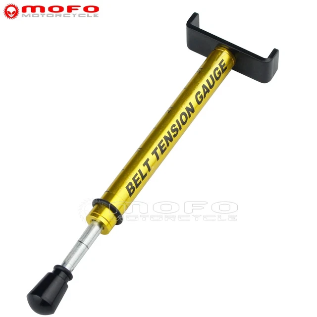 160MM MOTORCYCLE TOOL Belt Tension Gauge For Harley Softail Adjustable