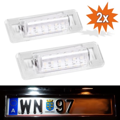ANG RONG Eclairage Plaque d'immatriculation LED Pour Mercedes Benz W210 96-02 W202 97-00 ANG RONG Eclairage Plaque d'immatriculation LED Pour Mercedes Benz W210 96-02 W202 97-00