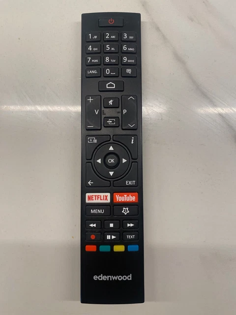 Mando A Distancia Repuesto RC-43157 - Para Televisiones EDENWOOD, Westwood Y Otros Modelos Compatibles