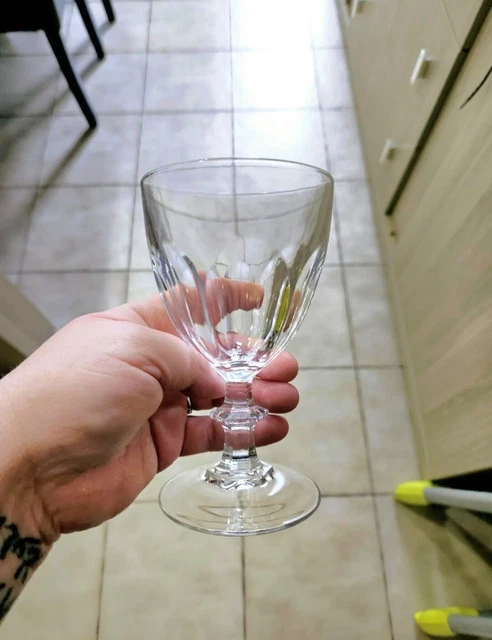 3 Verres A Eau Cristal D'arques Modèle Rambouillet