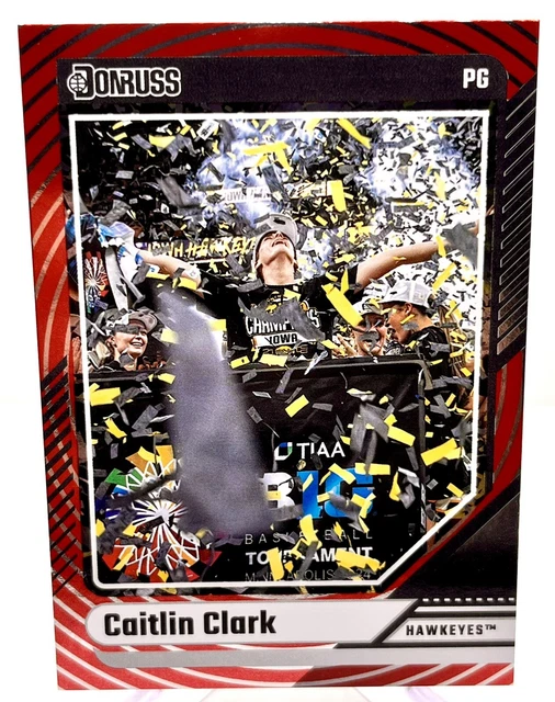 2024 PANINI CAITLIN CLARK Collection Donruss 14 Rookie Target Red Foil