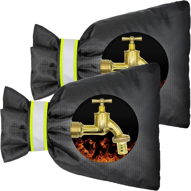 2X(Reflektierende Wasserhahnabdeckungen für Den AußEnbereich, 2Er-Pack für Den7)