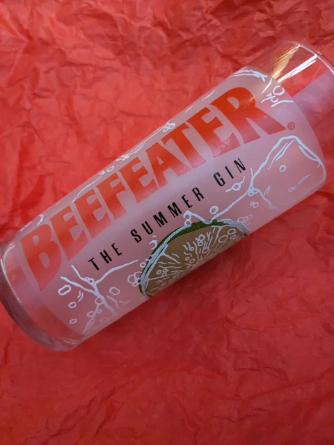 Beefeater Summer Gin Frosted Glasses...set Of (4)
