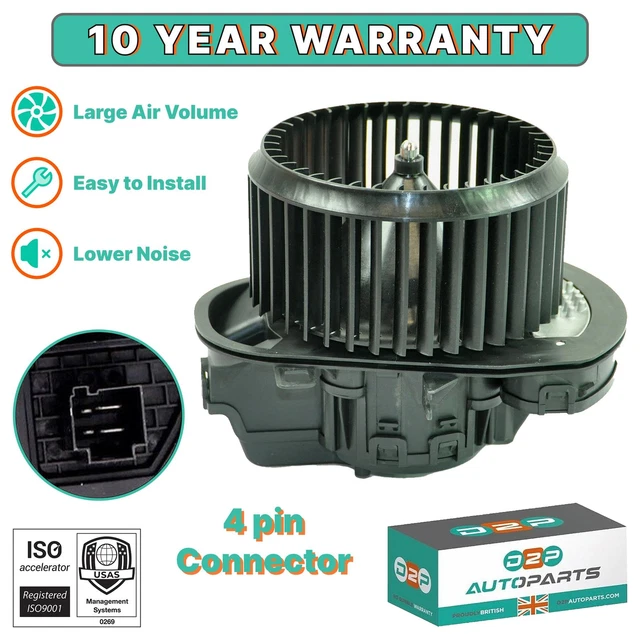 thumbnail interactive-video image 1 of Heater Blower Motor Fan For Porsche Cayenne 92A & VW Touareg 2010-2022 RHD – 7P0820021G 1 of 3