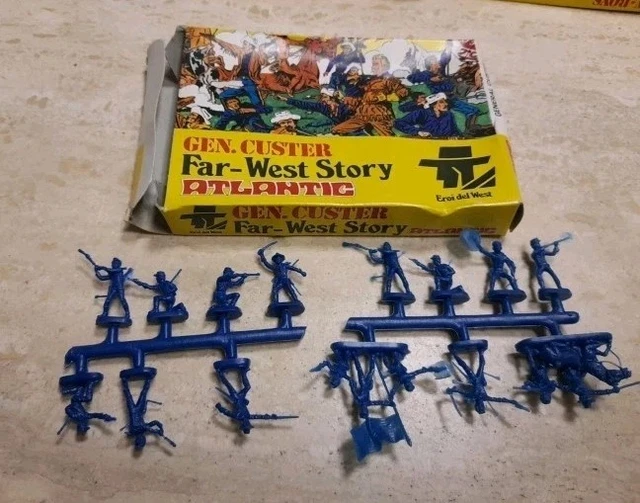 Soldat Atlantic 1/32 - West Custer - Figurine Vintage Occasion