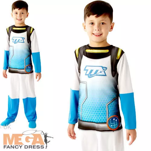 Miles From Tomorrow Boys Fancy Dress Disney Space Astronaut Kids Childs Costume