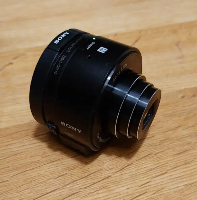 Sony Cyber-shot DSC-QX10 18,2 MP Digitalkamera - Schwarz