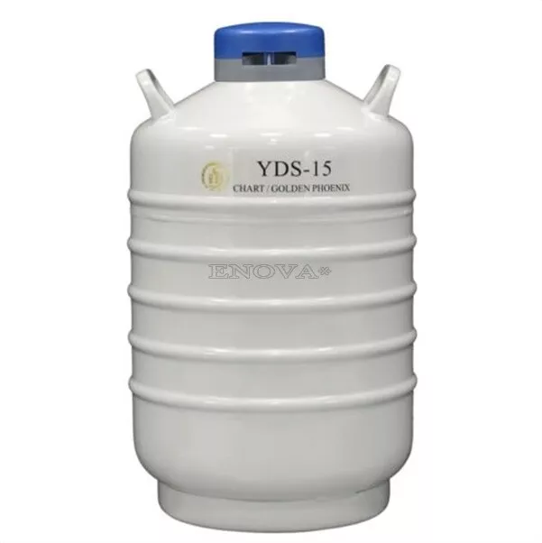 15 L Liquid Nitrogen Container Cryogenic LN2 Tank Dewar YDS-15 si