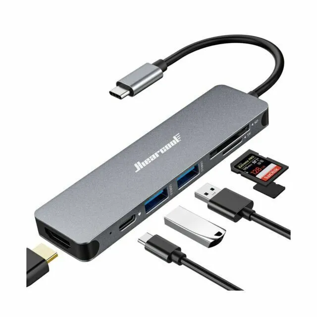 Hiearcool MacBook Pro USB-C To HDMI 7 In 1 Adapter (UCN3286)