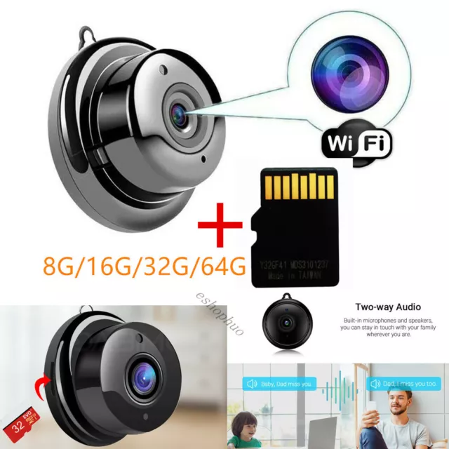 CCTV Camera 1080P Full HD Wireless WiFi Indoor/Outdoor MINI IP CAM Home Security