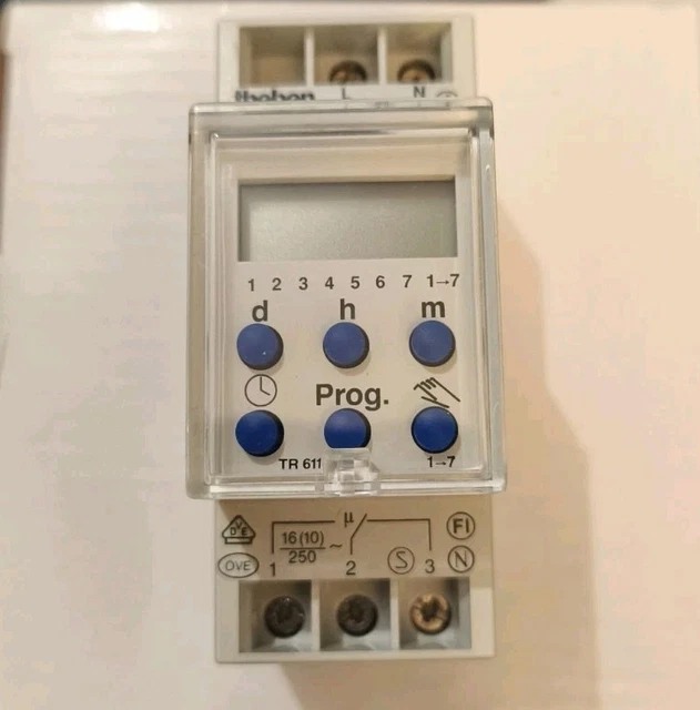 Programmateur Numérique Hebdomadaire Theben TR610 Top2 – Pour Chauffage, éclairage…