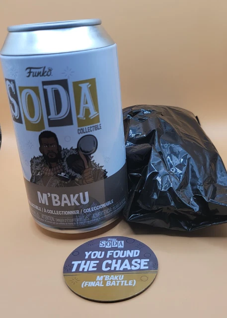 Chase M'baku Funko Soda Final Battle 2023 Black Panther Waka Da Forever Chase