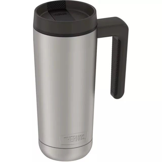 Thermos 18 oz. Vacuum Insulated Stainless Steel Mug - Matte Steel/Espresso Black
