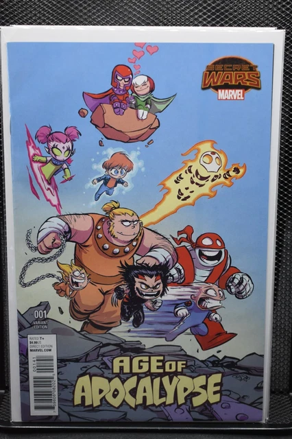 Age of Apocalypse #1 Skottie Young Variant Marvel Secret Wars Comics 2015 9.0