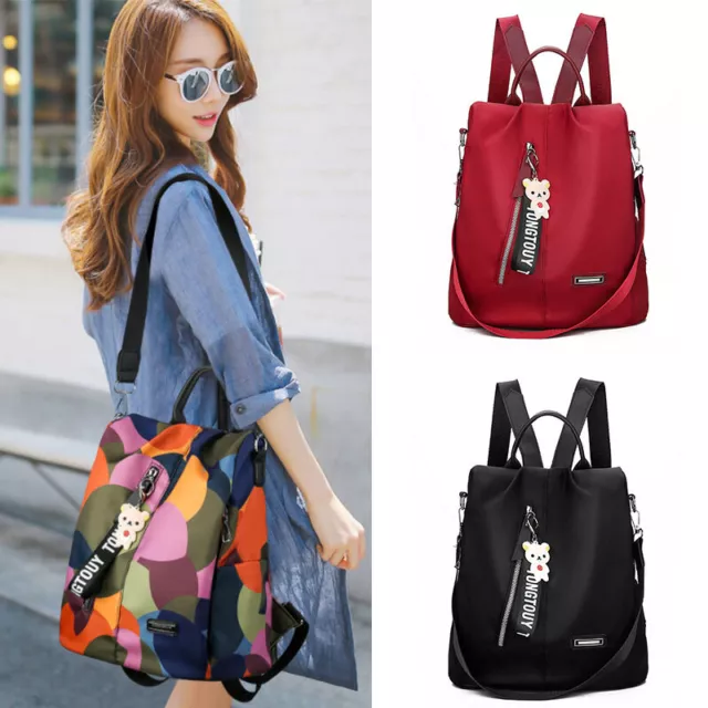 2023 Womens Backpack Girls Large Capacity Rucksack School Bag Handbag Shoulder