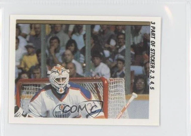 1988-89 O-Pee-Chee Stickers Grant Fuhr #3 HOF