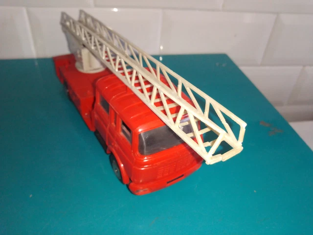 Miniature Norev Magirus DL30H Sur Berliet Gbk18 - Échelle 1:8