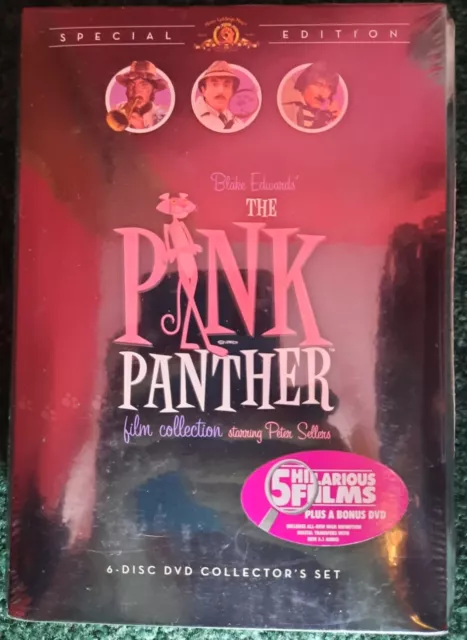 DVD THE PINK Panther 6 Disc Collectors Set Factory Sealed Special ...