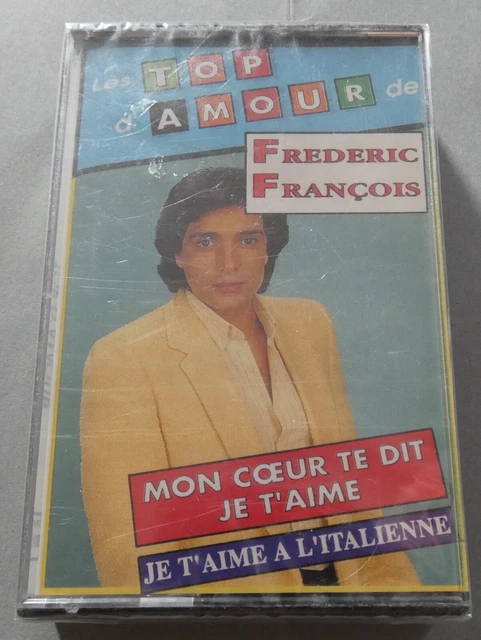 Rare K7 Cassette Audio Tape Les Top D'amour De Frederic Francois Neuf