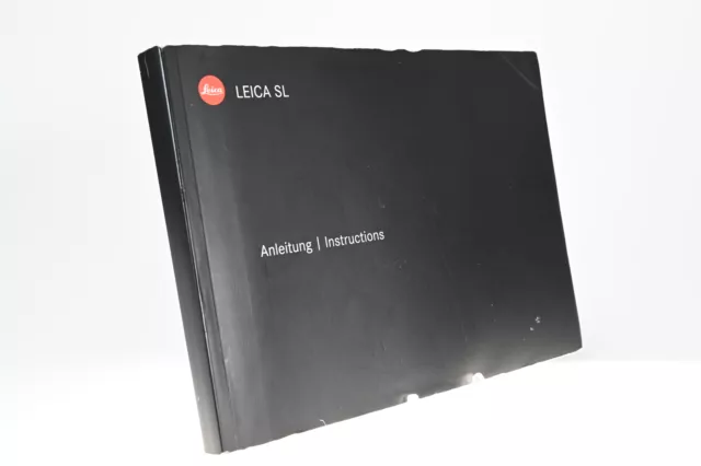 Leica SL User Instruction Manual Guide #G135