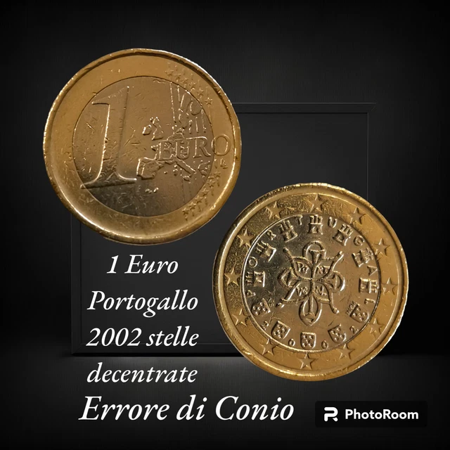 Pièce De 1 Euro – Portugal 2002 – Bimétallique – Circulée