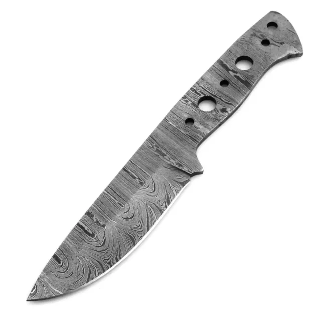 Damast Klinge Handgeschmiedete Damast Rohling Damascus blank blade 6038EA