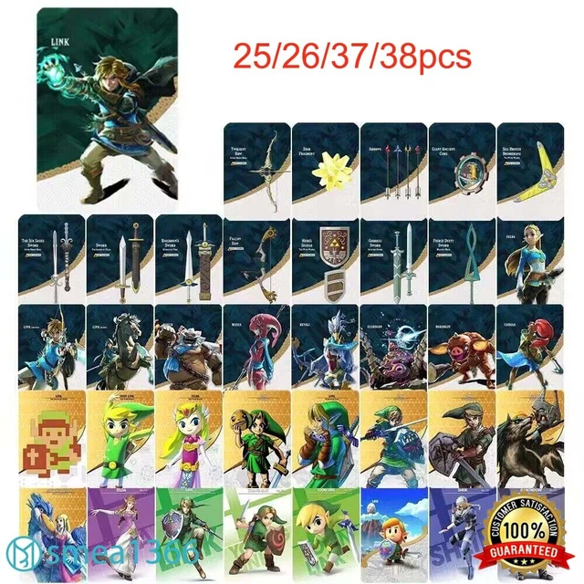 HOT ZELDA SERIES amiibo Zelda Tears of the Kingdom amiibo card NFC for