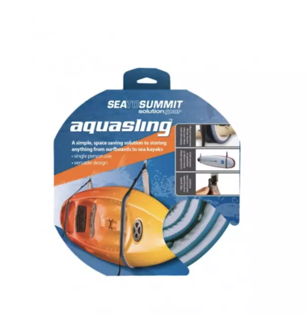 Aquasling by AquaRack - Adjustable Wall Mount Kayak Storage - Hang Webbing Loops