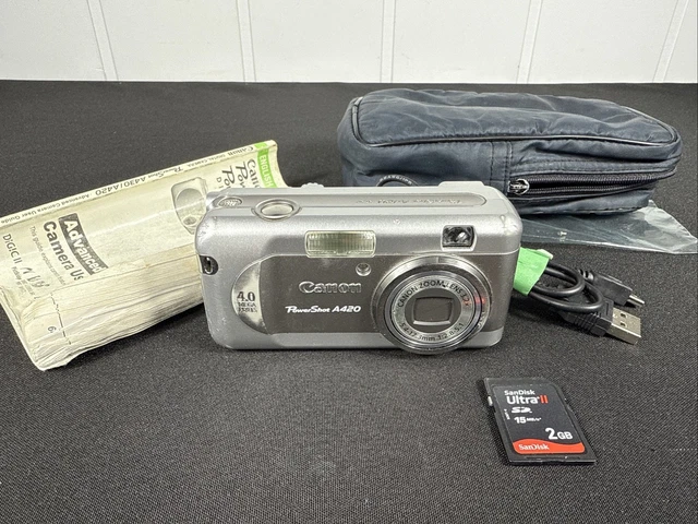 CANON POWERSHOT A470 Digital Camera $455.47 - PicClick CA