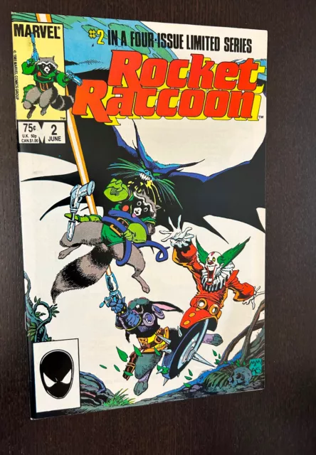 ROCKET RACCOON #2 (Marvel Comics 1985) -- Mike Mignola -- VF/VF+